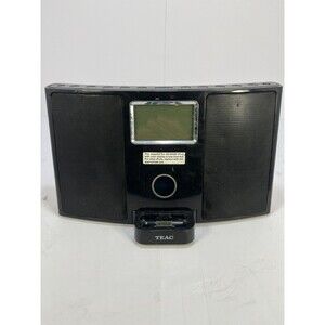 Teac SR-LXI AM/FM Radio Apple Ipod Dock Alarm Clock Docking Station